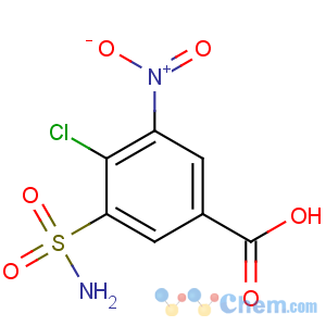CAS No:22892-96-2 4-chloro-3-nitro-5-sulfamoylbenzoic acid