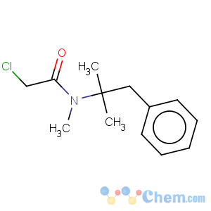 CAS No:2293-55-2 Acetamide,2-chloro-N-(1,1-dimethyl-2-phenylethyl)-N-methyl-