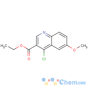 CAS No:22931-71-1 ethyl 4-chloro-6-methoxyquinoline-3-carboxylate