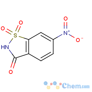 CAS No:22952-24-5 6-nitro-1,1-dioxo-1,2-benzothiazol-3-one