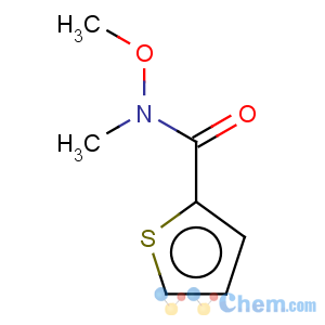 CAS No:229970-94-9 2-Thiophenecarboxamide,N-methoxy-N-methyl-