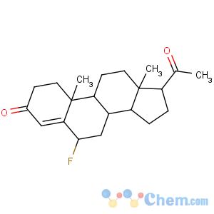 CAS No:2300-03-0 Pregn-4-ene-3,20-dione,6-fluoro-, (6a)-