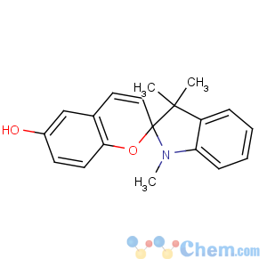 CAS No:23001-29-8 1',3',3'-trimethylspiro[chromene-2,2'-indole]-6-ol