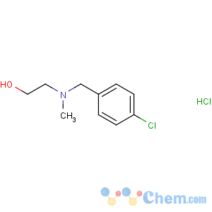 CAS No:23008-91-5 Ethanol,2-[[(4-chlorophenyl)methyl]methylamino]-, hydrochloride (1:1)