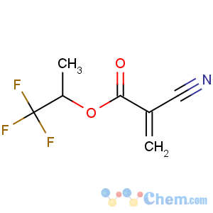 CAS No:23023-91-8 1,1,1-trifluoropropan-2-yl 2-cyanoprop-2-enoate