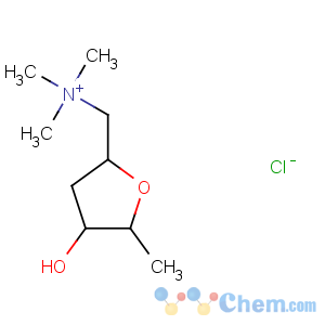 CAS No:2303-35-7 D-ribo-Hexitol,2,5-anhydro-1,4,6-trideoxy-6-(trimethylammonio)-, chloride (1:1)