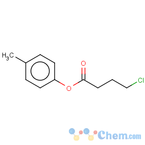 CAS No:23051-24-3 Butanoic acid,4-chloro-, 4-methylphenyl ester