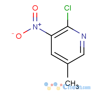 CAS No:23056-40-8 2-chloro-5-methyl-3-nitropyridine