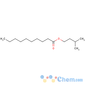 CAS No:2306-91-4 3-methylbutyl decanoate