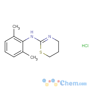 CAS No:23076-35-9 N-(2,6-dimethylphenyl)-5,6-dihydro-4H-1,3-thiazin-2-amine