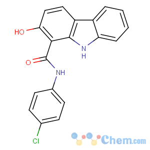 CAS No:23077-61-4 N-(4-chlorophenyl)-2-hydroxy-9H-carbazole-1-carboxamide
