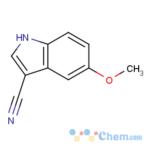 CAS No:23084-36-8 5-methoxy-1H-indole-3-carbonitrile
