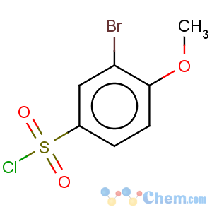 CAS No:23094-96-4 Benzenesulfonylchloride, 3-bromo-4-methoxy-