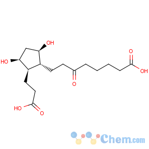 CAS No:23109-94-6 Cyclopentaneoctanoicacid, 2-(2-carboxyethyl)-3,5-dihydroxy-e-oxo-, (1R,2R,3S,5R)-