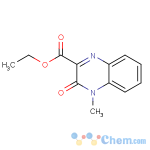 CAS No:2311-82-2 2-Quinoxalinecarboxylicacid, 3,4-dihydro-4-methyl-3-oxo-, ethyl ester