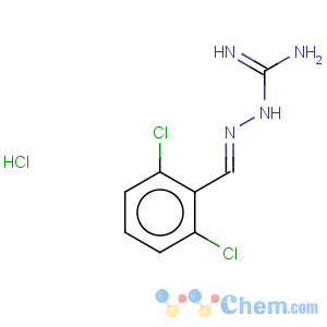 CAS No:23113-43-1 Hydrazinecarboximidamide,2-[(2,6-dichlorophenyl)methylene]-, hydrochloride (1:1)