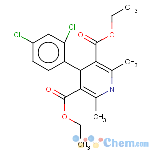 CAS No:23118-52-7 diethyl 4-(2,4-dichlorophenyl)-2,6-dimethyl-1,4-dihydro-3,5-pyridinedicarboxylate