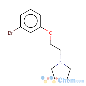 CAS No:23136-18-7 Pyrrolidine,1-[2-(3-bromophenoxy)ethyl]-