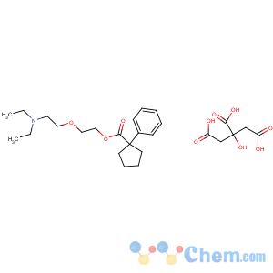CAS No:23142-01-0 2-[2-(diethylamino)ethoxy]ethyl<br />1-phenylcyclopentane-1-carboxylate