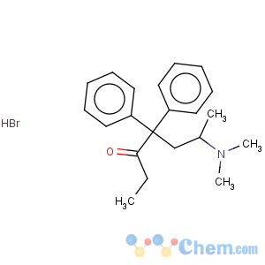CAS No:23142-53-2 3-Heptanone,6-(dimethylamino)-4,4-diphenyl-, hydrobromide (8CI,9CI)