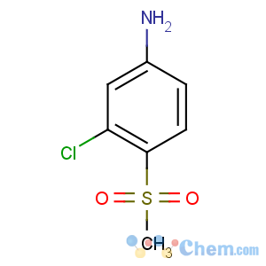 CAS No:23153-12-0 3-chloro-4-methylsulfonylaniline