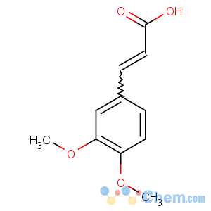 CAS No:2316-26-9 (E)-3-(3,4-dimethoxyphenyl)prop-2-enoic acid