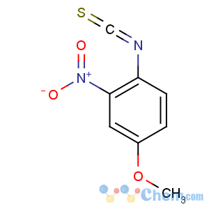 CAS No:23165-60-8 1-isothiocyanato-4-methoxy-2-nitrobenzene
