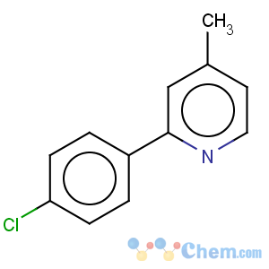 CAS No:23182-19-6 Pyridine,2-(4-chlorophenyl)-4-methyl-