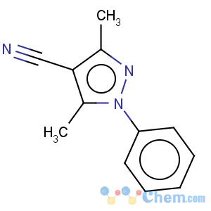 CAS No:23198-55-2 1H-Pyrazole-4-carbonitrile,3,5-dimethyl-1-phenyl-