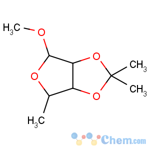 CAS No:23202-81-5 (3aR,4R,6R,6aR)-4-methoxy-2,2,6-trimethyl-3a,4,6,6a-tetrahydrofuro[3,<br />4-d][1,3]dioxole
