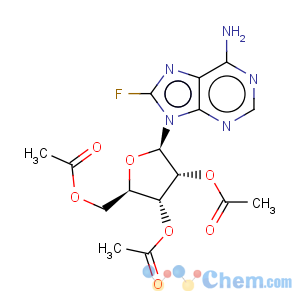 CAS No:23205-66-5 Adenosine, 8-fluoro-,2',3',5'-triacetate