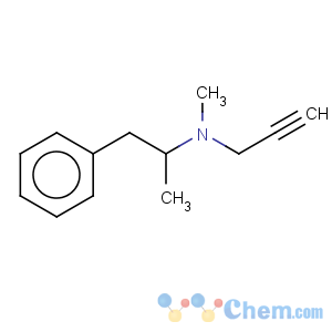 CAS No:2323-36-6 Benzeneethanamine, N,a-dimethyl-N-2-propyn-1-yl-