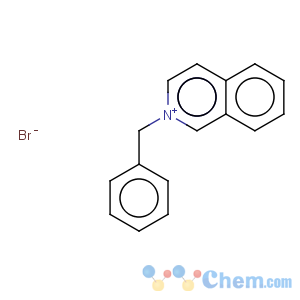 CAS No:23277-04-5 Isoquinolinium,2-(phenylmethyl)-, bromide (1:1)