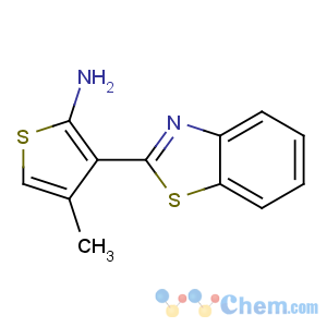 CAS No:232941-00-3 3-(1,3-benzothiazol-2-yl)-4-methylthiophen-2-amine