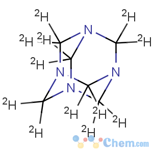 CAS No:23304-08-7 1,3,5,7-Tetraazatricyclo[3.3.1.13,7]decane-2,2,4,4,6,6,8,8,9,9,10,10-d12(9CI)