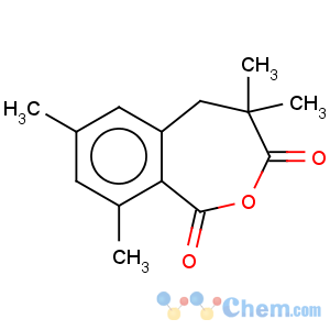 CAS No:23342-31-6 2-Benzoxepin-1,3-dione,4,5-dihydro-4,4,7,9-tetramethyl-