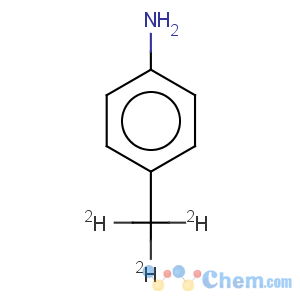 CAS No:23346-25-0 p-Toluidine-a,a,a-d3 (8CI)