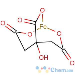 CAS No:2338-05-8 Iron citrate tetrahydrate