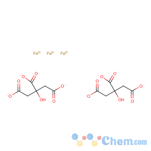 CAS No:23383-11-1 Ferrous citrate