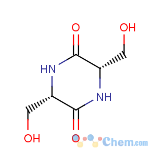 CAS No:23409-30-5 2,5-Piperazinedione,3,6-bis(hydroxymethyl)-, (3S,6S)-