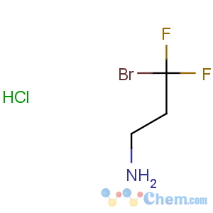 CAS No:234096-29-8 1-Propanamine,3-bromo-3,3-difluoro-, hydrochloride (1:1)