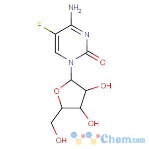 CAS No:2341-22-2 4-amino-1-[(2R,3R,4S,5R)-3,<br />4-dihydroxy-5-(hydroxymethyl)oxolan-2-yl]-5-fluoropyrimidin-2-one