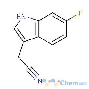 CAS No:2341-25-5 2-(6-fluoro-1H-indol-3-yl)acetonitrile