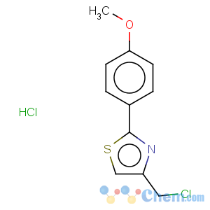 CAS No:23421-57-0 Thiazole,4-(chloromethyl)-2-(4-methoxyphenyl)-