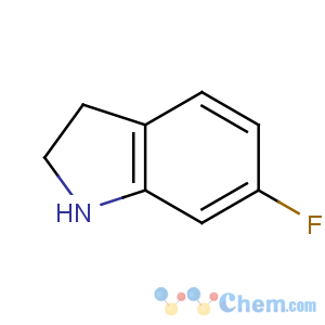 CAS No:2343-23-9 6-fluoro-2,3-dihydro-1H-indole