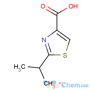 CAS No:234445-61-5 2-propan-2-yl-1,3-thiazole-4-carboxylic acid