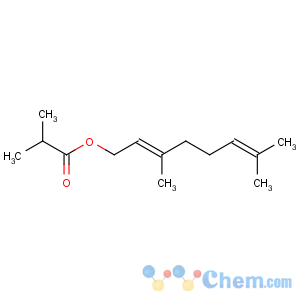 CAS No:2345-26-8 Geranyl isobutyrate