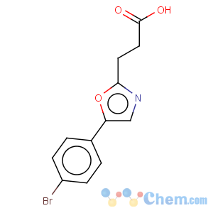 CAS No:23464-96-2 2-Oxazolepropanoicacid, 5-(4-bromophenyl)-