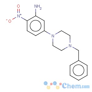 CAS No:23470-43-1 5-(4-Benzylpiperazino)-2-nitroaniline