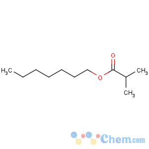 CAS No:2349-13-5 Propanoic acid,2-methyl-, heptyl ester